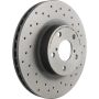 Brembo 09.5674.2X Premium UV Coated Xtra Cross Drilled Brake Rotor