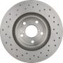 Brembo 09.5674.2X Premium UV Coated Xtra Cross Drilled Brake Rotor