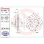 Brembo 09.5674.2X Premium UV Coated Xtra Cross Drilled Brake Rotor