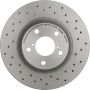 Brembo 09.5674.2X Premium UV Coated Xtra Cross Drilled Brake Rotor
