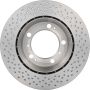 Brembo KT00B03 Brembo ceramic brake pad and UV coated vented drilled brake disc kit
