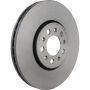 Brembo KT00A04 Brembo ceramic brake pad and UV coated vented  brake disc kit