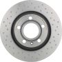 Brembo 09.7196.1X Premium UV Coated Xtra Cross Drilled Brake Rotor