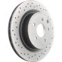 Brembo 09.7356.2X Premium UV Coated Xtra Cross Drilled Brake Rotor