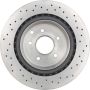 Brembo 09.7356.2X Premium UV Coated Xtra Cross Drilled Brake Rotor
