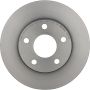 Brembo KT00872 Brembo ceramic brake pad and UV coated vented  brake disc kit