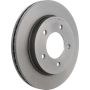 Brembo KT00860 Brembo ceramic brake pad and UV coated vented  brake disc kit
