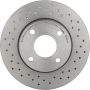 Brembo 09.7806.1X Premium UV Coated Xtra Cross Drilled Brake Rotor