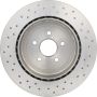Brembo 09.7813.1X Premium UV Coated Xtra Cross Drilled Brake Rotor