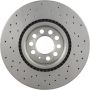 Brembo 09.7880.1X Premium UV Coated Xtra Cross Drilled Brake Rotor