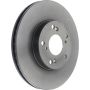 Brembo KT00739 Brembo ceramic brake pad and UV coated vented  brake disc kit