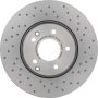 Brembo 09.8304.2X Premium UV Coated Xtra Cross Drilled Brake Rotor