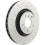 Brembo 09.8485.1X Premium UV Coated Xtra Cross Drilled Brake Rotor