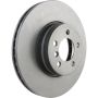 Brembo KT00A75 Brembo ceramic brake pad and UV coated vented  brake disc kit