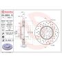 Brembo 09.8633.1X Premium UV Coated Xtra Cross Drilled Brake Rotor