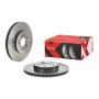 Brembo 09.8665.1X Premium UV Coated Xtra Cross Drilled Brake Rotor