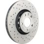 Brembo 09.8690.1X Premium UV Coated Xtra Cross Drilled Brake Rotor