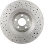 Brembo 09.8841.3X Premium UV Coated Xtra Cross Drilled Brake Rotor