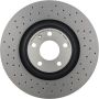 Brembo 09.8841.3X Premium UV Coated Xtra Cross Drilled Brake Rotor