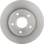 Brembo KT00853 Brembo ceramic brake pad and UV coated vented  brake disc kit