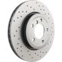 Brembo 09.8952.1X Premium UV Coated Xtra Cross Drilled Brake Rotor