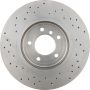 Brembo 09.8952.1X Premium UV Coated Xtra Cross Drilled Brake Rotor