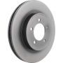 Brembo KT00858 Brembo ceramic brake pad and UV coated vented  brake disc kit