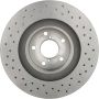 Brembo 09.9077.1X Premium UV Coated Xtra Cross Drilled Brake Rotor
