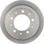 Brembo KT00496 Brembo ceramic brake pad and UV coated vented  brake disc kit