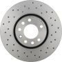 Brembo 09.9162.1X Premium UV Coated Xtra Cross Drilled Brake Rotor