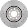 Brembo 09.9363.2X Premium UV Coated Xtra Cross Drilled Brake Rotor