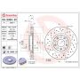 Brembo 09.9363.2X Premium UV Coated Xtra Cross Drilled Brake Rotor