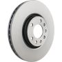 Brembo KT00812 Brembo ceramic brake pad and UV coated vented  brake disc kit