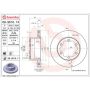 Brembo KT00B37 Brembo ceramic brake pad and standard PVT  brake disc kit