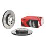 Brembo 09.9581.1X Premium UV Coated Xtra Cross Drilled Brake Rotor