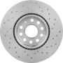 Brembo 09.9772.1X Premium UV Coated Xtra Cross Drilled Brake Rotor