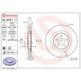 Brembo KT00633 Brembo ceramic brake pad and UV coated PVT  brake disc kit