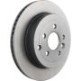 Brembo KT00559 Brembo ceramic brake pad and UV coated vented  brake disc kit
