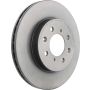 Brembo KT00692 Brembo ceramic brake pad and UV coated vented  brake disc kit
