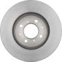 Brembo KT00692 Brembo ceramic brake pad and UV coated vented  brake disc kit