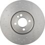 Brembo 09.A047.3X Premium UV Coated Xtra Cross Drilled Brake Rotor