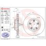 Brembo 09.A063.11 Premium Coated Vented Brake Rotor