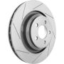Brembo KT00846 Brembo ceramic brake pad and UV coated PVT slotted brake disc kit
