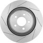 Brembo KT00846 Brembo ceramic brake pad and UV coated PVT slotted brake disc kit