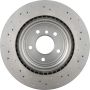 Brembo 09.A270.1X Premium UV Coated Xtra Cross Drilled Brake Rotor