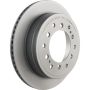 Brembo 09.A334.21 Premium Coated Vented Brake Rotor