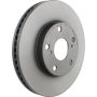 Brembo KT00456 Brembo ceramic brake pad and UV coated vented  brake disc kit