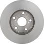 Brembo KT00456 Brembo ceramic brake pad and UV coated vented  brake disc kit