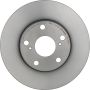 Brembo KT00456 Brembo ceramic brake pad and UV coated vented  brake disc kit