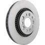 Brembo KT00833 Brembo ceramic brake pad and UV coated vented  brake disc kit